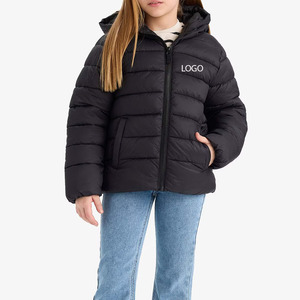 Custom Women's <b>Slim</b> Fit Hooded Bubble Jacket Premium Look Breathable Private <b>Patch</b> Plus Size Adult Puffer Jackets wholesale - Product Image 1