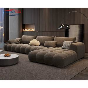 Divano Componibile a L per Soggiorno con Poltrona Reclinabile - Scopri il Divano Modulare Moderno di Alta Gamma - Product Image 1