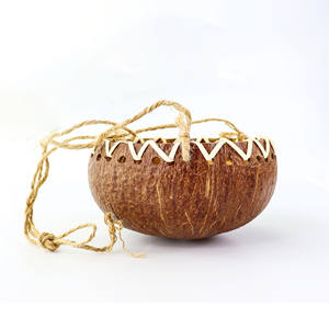 Macetas colgantes para decoración de jardín y hogar, maceta para flores de orquídeas, macetas decorativas de cáscara de coco, precio barato - Product Image 3