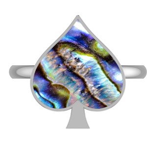 925แหวนเงินสเตอริงตั้งฝาขวดทรงจอบเทอร์ควอยส์แผ่นธรรมชาติแฟนซีทันสมัยทันสมัยเหมาะสำหรับงานแต่งงาน - Product Image 1