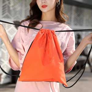 Mochila deportiva con cordón, bolsa de cuerda, mochila con gran capacidad para exteriores, bolsa portátil con cordón, mochila para estudiantes, impermeable - Product Image 3