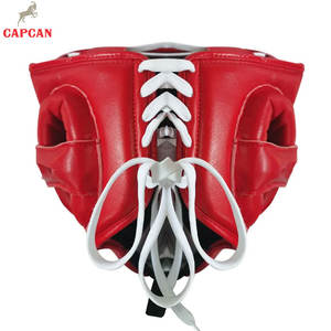 Protector de Cabeza de Boxeo de Cuero de Diseño Personalizado con Características de Seguridad, Ligero y Ecológico - Product Image 4