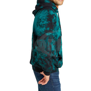 Sudadera con Capucha de Invierno para Hombre, 100% Algodón de Alta Calidad, con Cierre, Logotipo Personalizado, Diseño Tie Dye, Ecológica, para Actividades al Aire Libre - Product Image 3