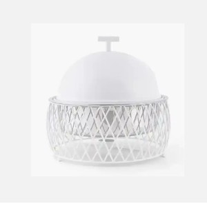 Cazuela de acero superventas, olla caliente para servir alimentos de mesa pulida brillante con tapa, forma redonda, calentador de alimentos de Metal de tamaño personalizado - Product Image 6