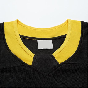 Maillot de hockey sur glace personnalisé, impression par sublimation, respirant, antibactérien, séchage rapide, 100% polyester, logo personnalisé, maille unisexe - Product Image 4