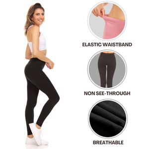 Leggings capri modal extensible pour femmes basique été décontracté minceur pantalon court grande taille couleur unie avec logo sur la taille - Product Image 2