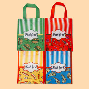 Non-woven Customizable Small Size Shopping Bags with PP Webbing Handles - Product Image 2
