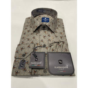 เสื้อเชิ๊ตผู้ชายแขนกุดเข้ารูปผ้าคอตตอนผ้า100% คอตตอนผ้าคอตตอนผ้าทอลำลองสีพื้นทำจากผ้าเทอร์กีย์ฤดูใบไม้ผลิ - Product Image 6