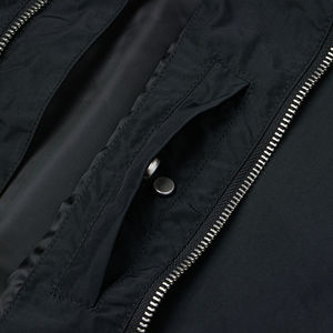 Chaqueta Bomber de Invierno para Hombre, Estilo Clásico, Chaqueta de Béisbol de Lona, Transpirable, Resistente al Viento, Servicio OEM, Color Personalizado, Gran Venta 2025 - Product Image 4