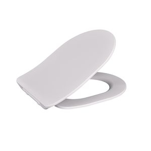 Siège de toilette blanc brillant thermoformé antichoc - Product Image 4