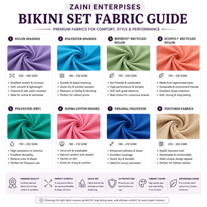 Premium 220 GSM 100% Polyester Blue <b>White</b> Solid Plunge Neck High Waist Removable Padded <b>Bikini</b> <b>Set</b> Digital Print Custom Logo - Product Image 2