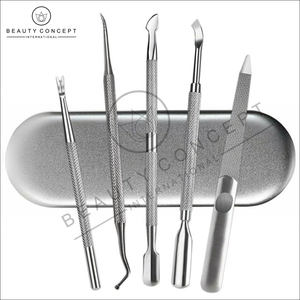 ชุดอุปกรณ์กำจัดหนังกำพร้าที่เล็บสแตนเลส6ชิ้นเป็นมิตรต่อสิ่งแวดล้อมสินค้าใหม่ล่าสุดแนวคิดด้านความงามจากต่างประเทศ - Product Image 2