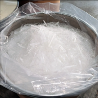 Poudre de cristal de DL-menthol de qualité alimentaire haute pureté, menthol synthétique en vrac, CAS 216-074-4, matière première chimique C10H20O