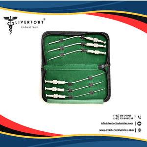 Directo de fábrica al por mayor nuevo modelo proveedor alemán Frazier tubo de succión conjunto de 6 tubos Dental ENT instrumentos quirúrgicos LiverFort - Product Image 6