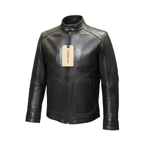 Chaqueta de cuero, chaqueta con capucha, chaqueta bomber, chaqueta corta, chaqueta de cuero de invierno, chaqueta para hombre, chaqueta de talla grande, chaqueta de talla grande - Product Image 1