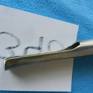 Laringoscopio de acero con cuchillas de plástico duro Mcintosh al por mayor Ent garganta anestesia laringoscopio mejor mano Toolsq - Product Image 2