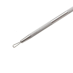 Extracteur de points noirs extracteur de comédon d'acné dissolvant de boutons nettoyage des pores du visage Instruments en acier inoxydable de haute qualité - Product Image 6