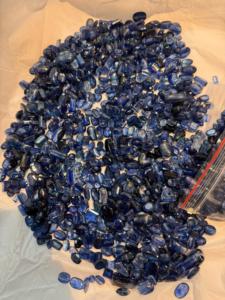 Cuarzo Azul Natural de 3-6 Quilates, Piedras Preciosas Sueltas Facetadas con Formas Mixtas para la Fabricación de Joyas - Product Image 6