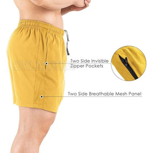 New Arrival Private Label Men's <b>Elastic</b> Waist Solid Shorts for Adult OEM Service Wholesale Custom Design - Product Image 6