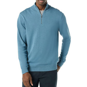 Sudaderas personalizadas con cremallera para hombre, venta al por mayor, sudaderas y sudaderas transpirables de punto a la venta, servicio OEM - Product Image 1