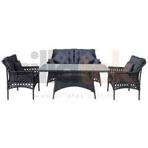 Fabricant turc Groupe de sièges de jardin 3 pièces Meilleur produit Offre Spéciale haute qualité - Product Image 3