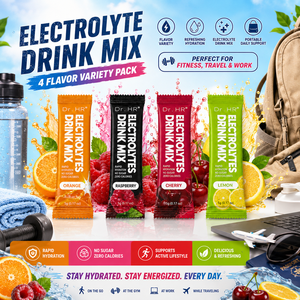 Mezcla de bebidas en polvo de electrolitos naturales con vitaminas y minerales OEM ODM fabricante de fábrica de etiqueta privada - Product Image 1