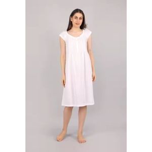 Ropa de dormir de algodón victoriana Premium para mujer, sin mangas, transpirable, suave, traje de noche y vestido de noche Sexy para comodidad - Product Image 1