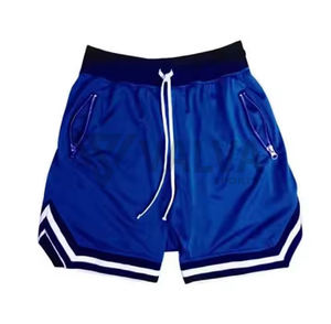Shorts d'entraînement de meilleure qualité à taille élastique pour hommes Shorts de sport décontractés de remise en forme et de qualité supérieure à motif de planche intermédiaire solide à prix compétitif - Product Image 6