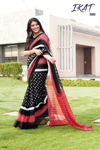 Ropa de diario con estampado de algodón suave, tejido a mano, ligero, étnico, seda, fácil de manejar, blusa para correr, pieza - Product Image 5