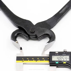 Pinza de pezuña de acero forjado para corte profesional de pezuña de herrador Corte de precisión de agarre ergonómico duradero - Product Image 5