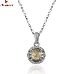 Conception personnalisée de haute qualité de luxe en argent sterling 925 améthyste CZ multi-pierres pendentif collier bijoux - Product Image 6