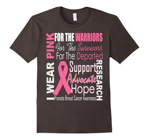 Premium Unite for Cure <b>Breast</b> <b>Cancer</b> Awareness T-<b>Shirts</b>-Anti-Wrinkle & Breathable Polyester/Cotton Unisex Unique Design - Product Image 4