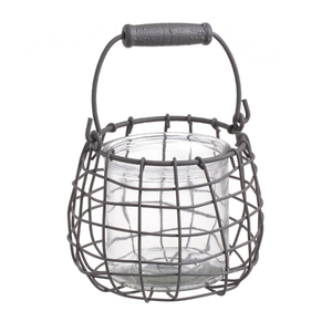 เชิงเทียนเหล็กดัดลายลวดพร้อมกระจก ปรับแต่งสีได้ สำหรับตกแต่งบ้าน งานอีสเตอร์ คริสต์มาส งานแต่งงาน บนโต๊ะ - Product Image 3