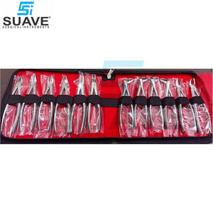 ชุดคีมถอนฟันรากฟันเครื่องมือทางทันตกรรมทำจากสเตนเลส - Product Image 1