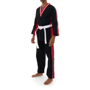 Venta al por mayor Unisex Algodón Trajes de Karate Uniformes de Taekwondo de alta calidad para hombres y mujeres Logotipo personalizado Ropa de artes marciales - Product Image 1