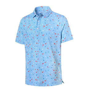 Polo de golf pour homme à séchage rapide, en coton, nouveau modèle, polos de golf pour homme à séchage rapide - Product Image 2