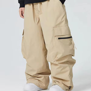 <b>Men</b> Baggy <b>Pants</b> Elastic Waist <b>Pants</b> Casual Solid Color Thin <b>Linen</b> <b>Men's</b> Loose Trend High Street Hip Hop <b>Pants</b> breathable - Product Image 1