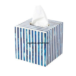 Rectangle Mother <b>Of</b> Pearl <b>Tissue</b> <b>Box</b> High Quality Handmade Designer Napkin Holder Customized Size New <b>Tissue</b> <b>Box</b> - Product Image 5