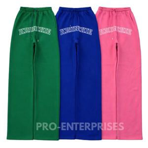 PRO ENTERPRISES Ensemble de sweat à capuche pour homme en molleton 100% coton 430g, délavé à l'acide, décontracté, respirant, hiver, avec broderie et impression, sans couture - Product Image 5