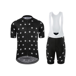 Ensemble de maillots de cyclisme pour hommes Chemise de sport à manches courtes Technics d'impression respirante Taille adulte Fourniture OEM - Product Image 3