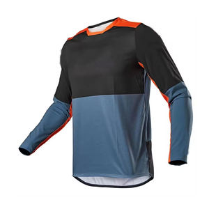 Venta al por mayor personalizada impresión Motocross Jersey Off Road de secado rápido hombres Pro motocicleta Auto Racing Wear moto Jersey - Product Image 3