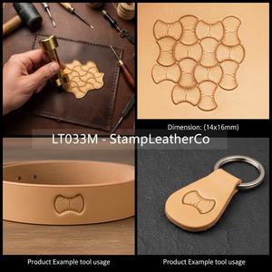 El Sello de cuero LT033M para escamas artesanales es un producto premium en la categoría de artesanías de cuero - Product Image 1