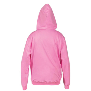 Sudadera con Capucha de Lujo de Alta Calidad, 100% Algodón, Forro Polar Personalizado, Grueso, con Estampado por Sublimación, para Mujer, Invierno, Estilo Crop Frontal - Product Image 3