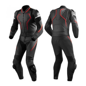 Traje de Cuero de Diseño Personalizado, Resistente al Agua y al Fuego, para Motociclismo y Automovilismo, de la Mejor Calidad OEM, para Verano/Invierno - Product Image 6
