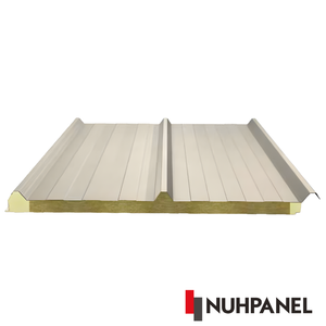 Panneau de toiture sandwich à trois nervures PIR écologique, isolé, pour usage industriel, 200 mm, pour chambre froide et atelier - Product Image 1