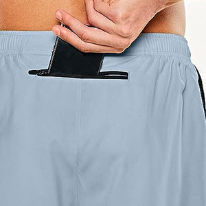 กางเกงขาสั้นผู้ชายผ้าฝ้ายลำลองคุณภาพสูงเอวกลางออกแบบเฉพาะรูปแบบทึบระบายอากาศกันน้ำกันยับ - Product Image 5