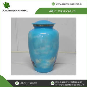 Best <b>Ashes</b> Use Bulk Supply Custom Made 100% Aluminium <b>Keepsake</b> Adults Classica Urns <b>for</b> Global Buyers - Product Image 3