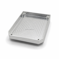 Tête de connecteur en cuivre usinée CNC en aluminium refroidi par OEM pour soudage par friction de plaques usinées, pour CPU et semi-conducteurs, de M-lathe
