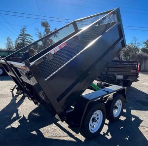 Remolque de descarga hidráulica Remolques de descarga de tractor de 20 toneladas. - Product Image 1