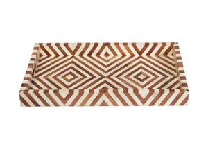 Pièce maîtresse décorative de luxe faite à la main plateau de service Artisan Home Decor cadeau résine époxy incrustation de bois résine artisanat - Product Image 6